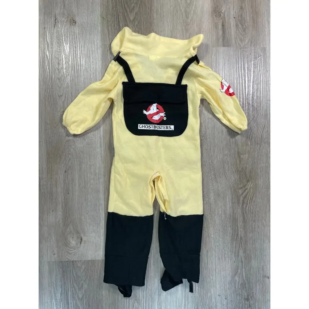 Rubie’s Ghostbusters Toddler Costume Yellow‎ Long Sleeve Jumpsuit Outfit